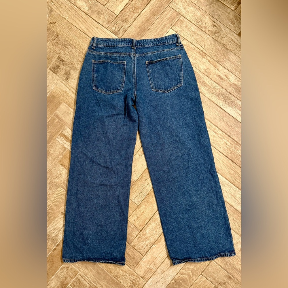 Edikted Raelynn Washed Low Rise Baggy/ Blue wash - Picture 5 of 11
